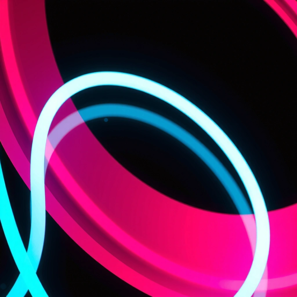 Abstract neon light background