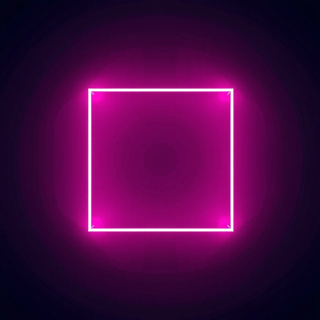 Abstract neon geometric background